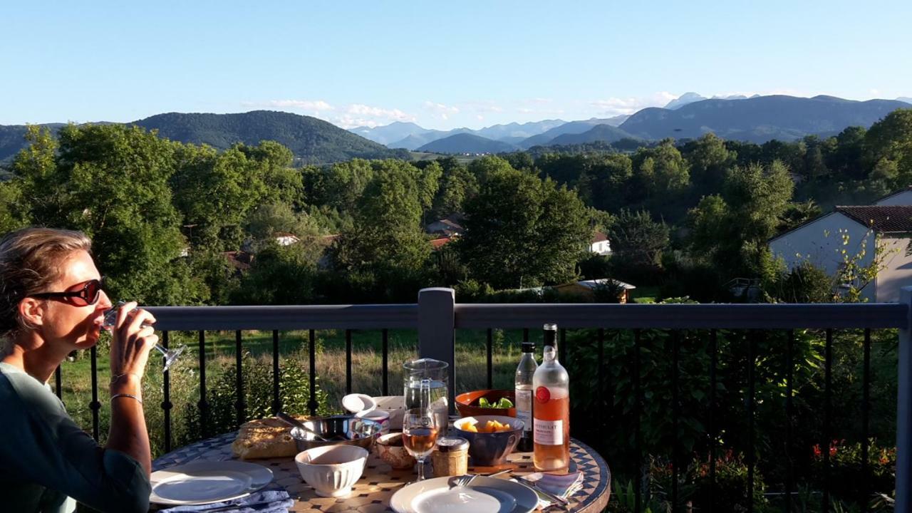 Splendide Vue Pyrenees, Rez De Jardin 2 Chambres Montjoie-en-Couserans Ngoại thất bức ảnh
